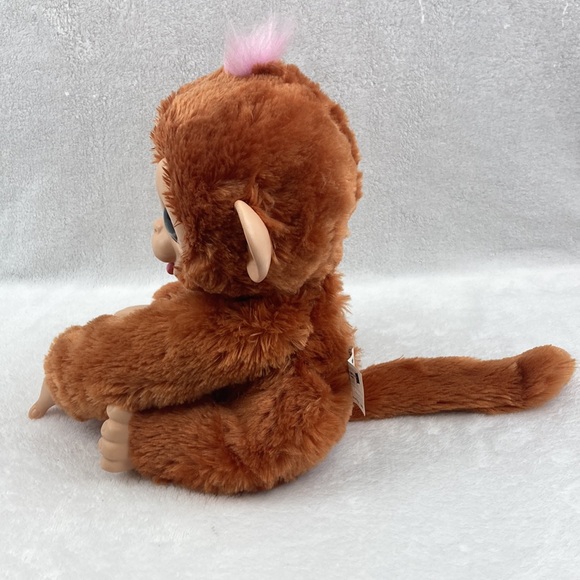 Hasbro Piper Fur Real Interactive Brown Plush Monkey Toy 14” - Picture 7 of 11